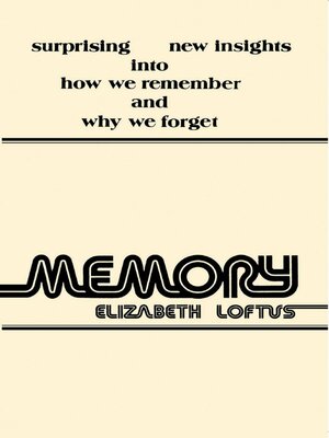 cover image of Memory